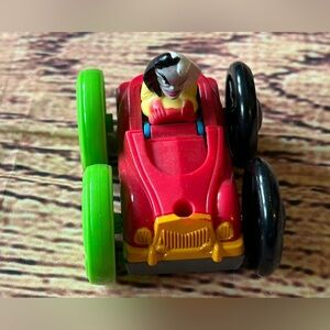 Vintage 1997 Disney 101 Dalmatians Flip Car McDonalds Happy Meal Toy